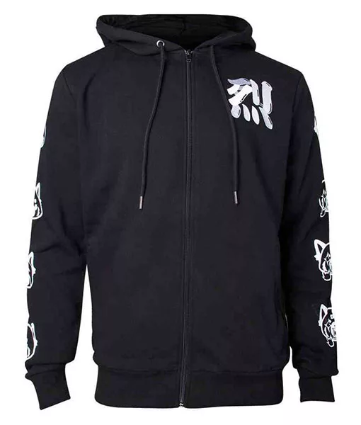 Aggretsuko Black Hoodie