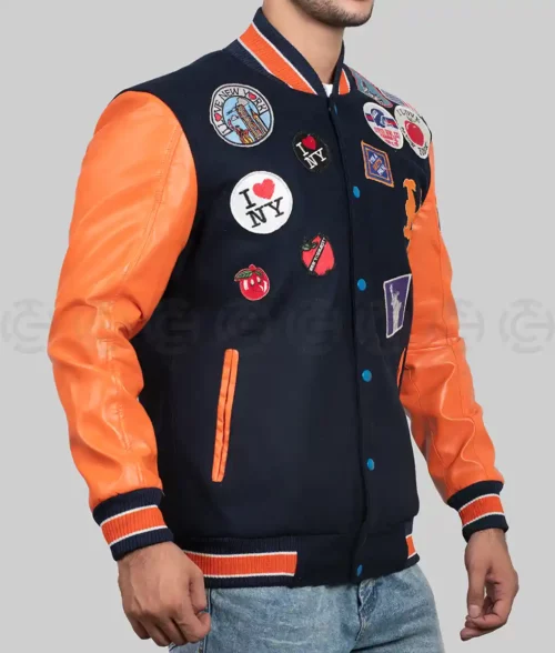Alternative view of Coming 2 America Akeem Letterman Jacket