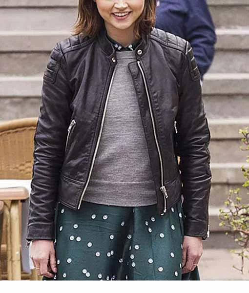 Doctor Who Clara Leather Jacket