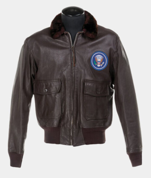 JFX Jacket - Presidential Bomber Jacket | Men's Leather Jacket - Front View