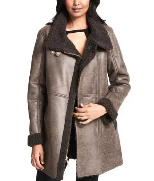 Lisa Grey Aviator Jacket
