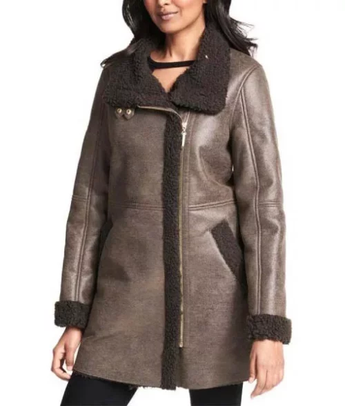 Lisa Grey Aviator Jacket