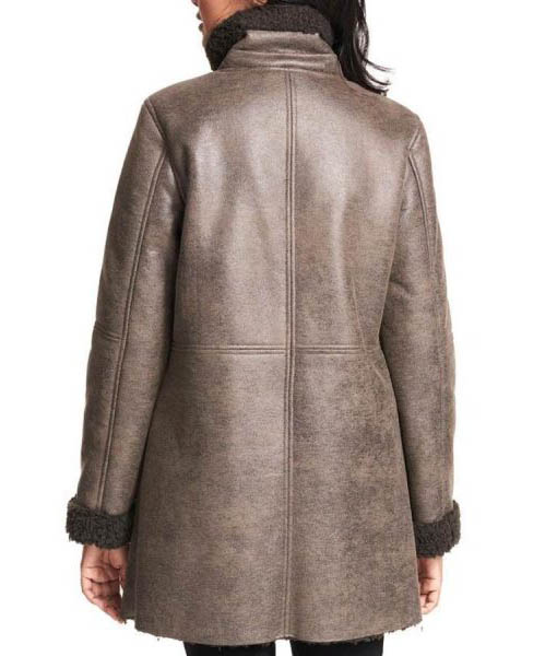 Lisa Grey Aviator Jacket