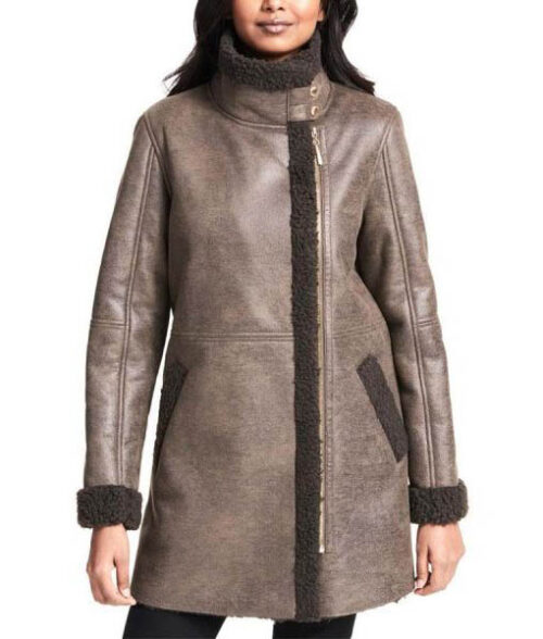 Lisa Grey Aviator Jacket