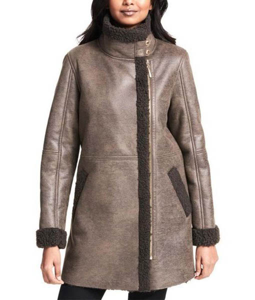Lisa Grey Aviator Jacket