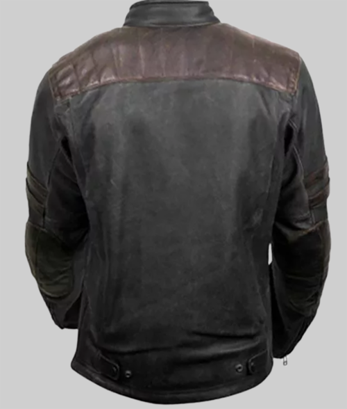 Sport and Street Striped Jacket-BackView