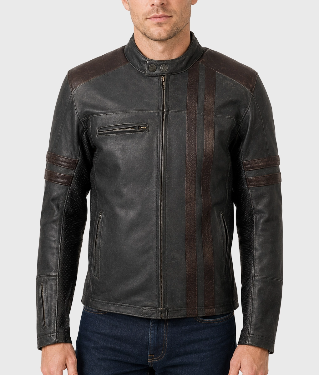 Sport and Street Striped Jacket - Front