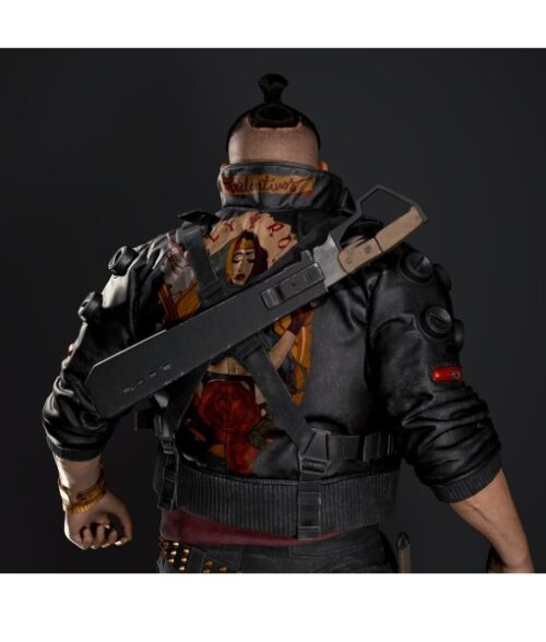 Cyberpunk 2077 Jackie Welles Black Jacket