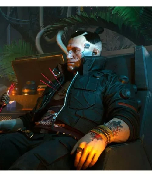 Cyberpunk 2077 Jackie Welles Black Jacket