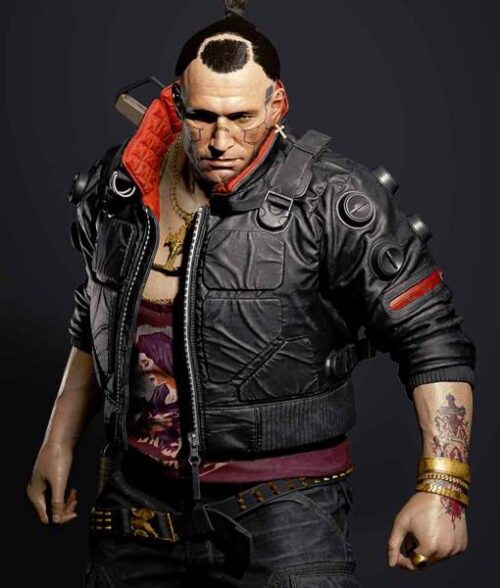 Cyberpunk 2077 Jackie Welles Black Jacket