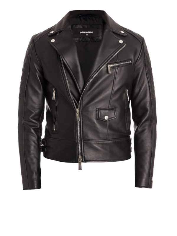 WandaVision's Pietro aka Quicksilver Black Motorcycle Leather Jacket
