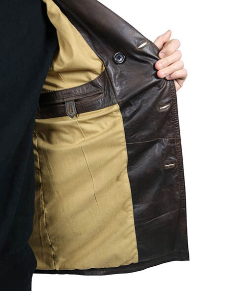 Ninth Doctor Vintage Brown Coat