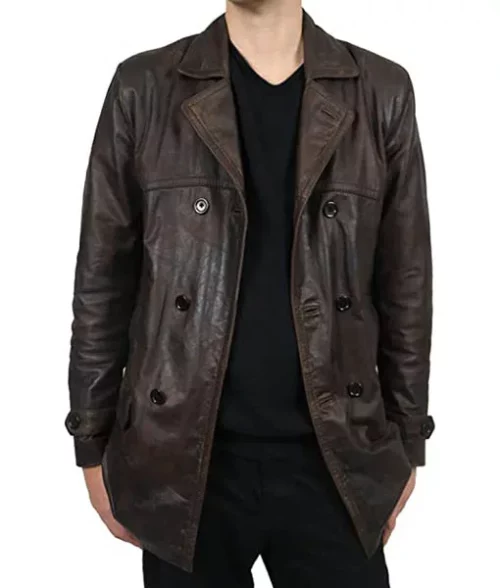 Ninth Doctor Vintage Brown Coat