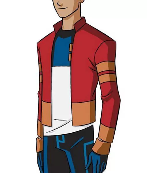 Generator Rex Daryl Sabara Stripped Jacket
