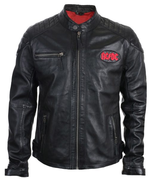 Men’s ACDC Biker Leather Jacket