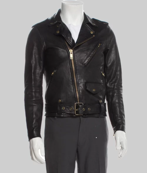 The Lords of Flatbush Stanley Rosiello Leather Jacket - Front