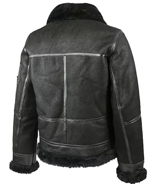 Men’s Aviator B16 Belted Leather Jacket