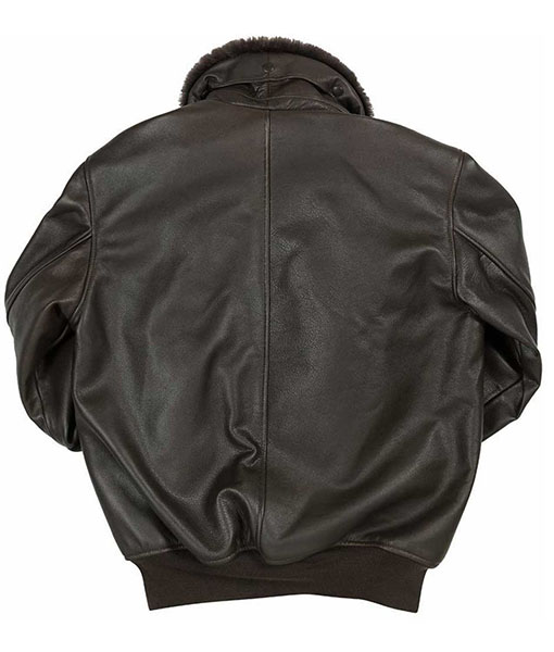 Men’s B-15 Flight Black Leather Jacket