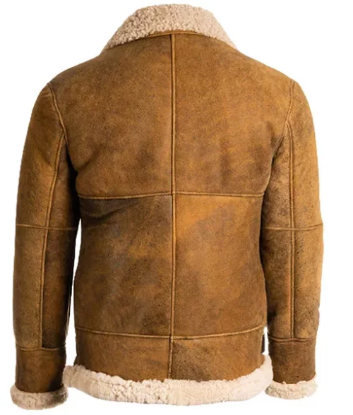 Men’s B3 Aviator Brown Leather Jacket