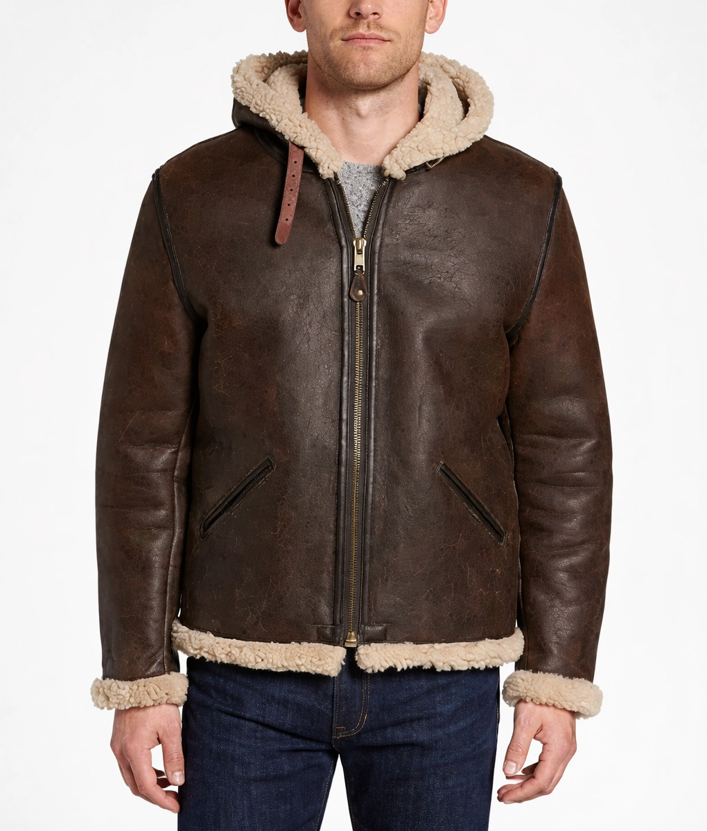Mens-Brown-B6-Aviator-Bomber-