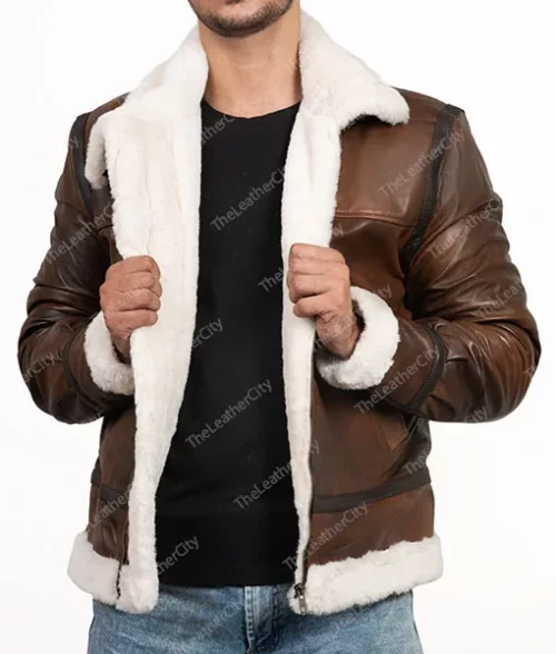 Power Book III Lou-Lou Shearling Jacket