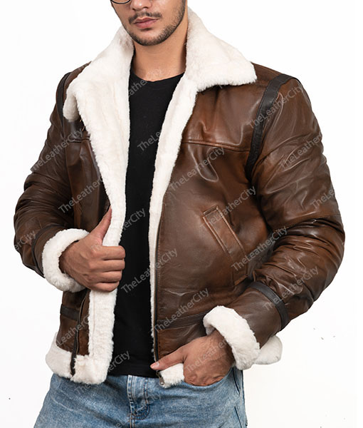 Power Book III Lou-Lou Shearling Jacket