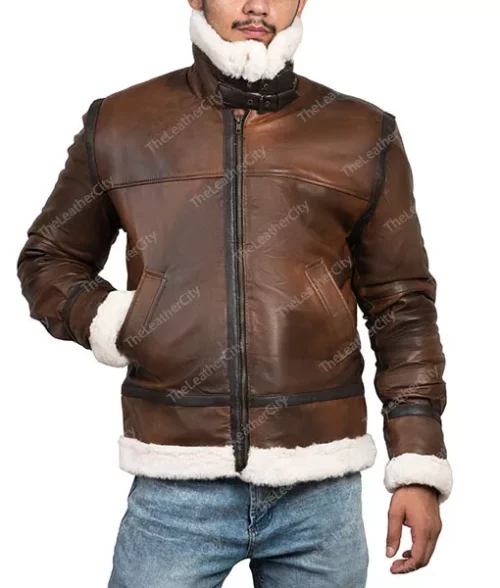 Power Book III Lou-Lou Shearling Jacket