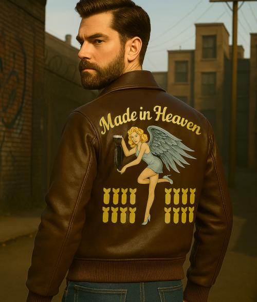 Chris Redfield Made In Heaven Jacket-Back