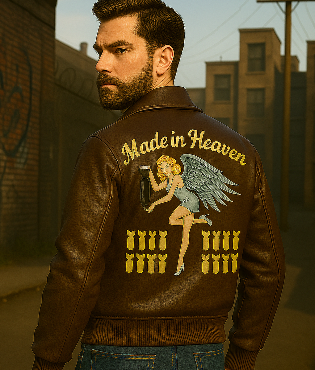 Chris Redfield Made In Heaven Jacket-Back