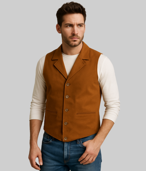 Matt Dillon Vest - Gunsmoke Matt Dillon Vest | The Leather City