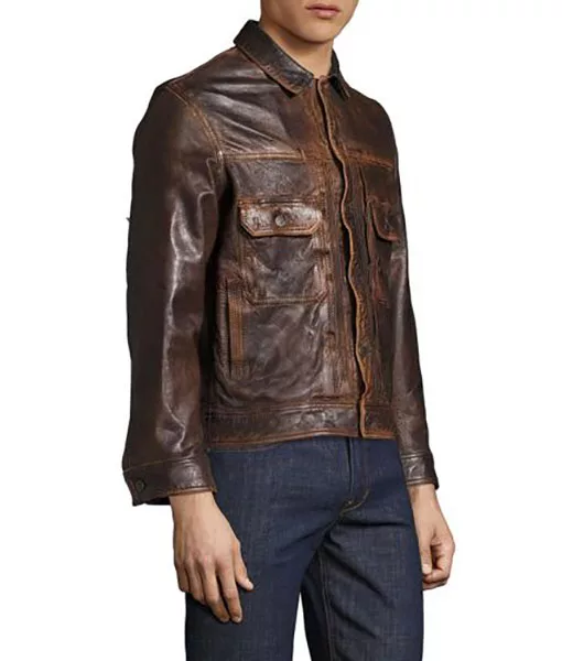 Men&rsquo;s Gilded Age Cognac Brown Jacket