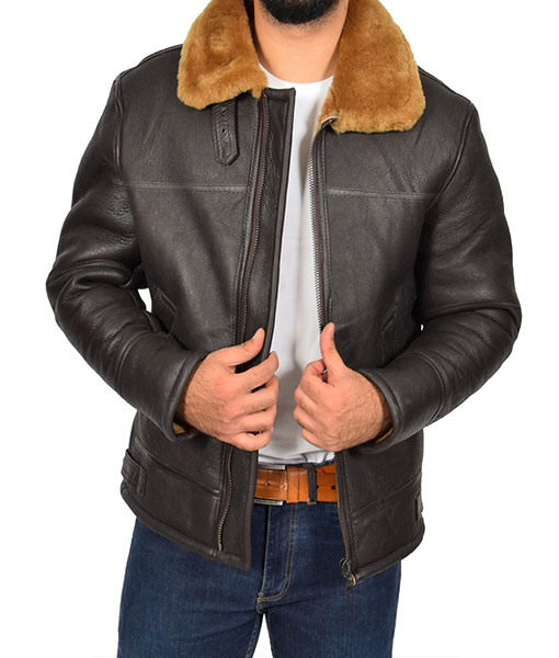Bamboo Brown B3 Bomber Jacket