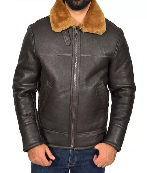 Bamboo Brown B3 Bomber Jacket