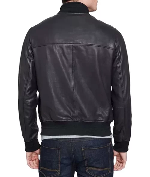 Men's A-1 Leather Flight Bomber Jacket