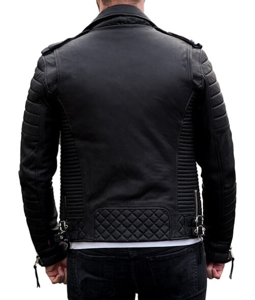 Men's Biker Leather Jacket