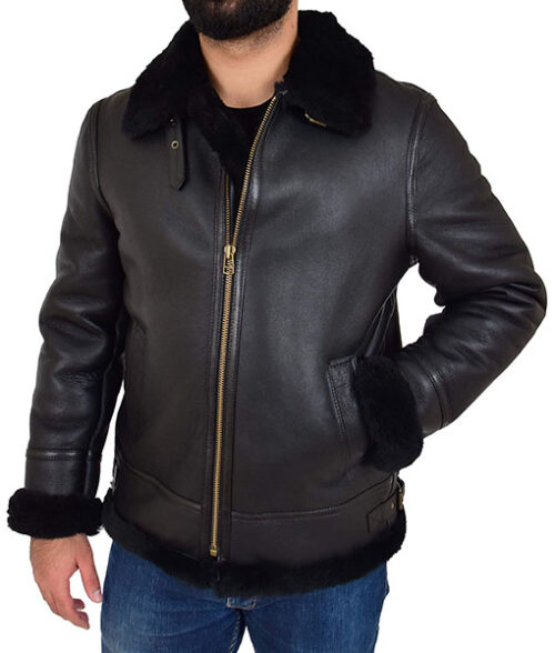 【Raucohouse】  Leather  Bomber Jacket Raucohouse】 Leather Bomber Jacket Raucohouse】 Leather
