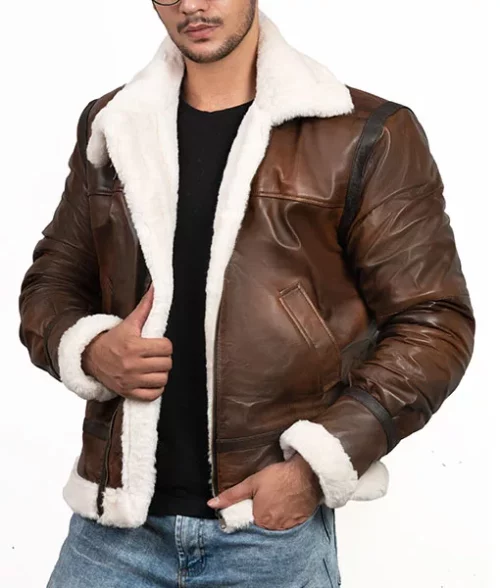 Rusty Brown B3 Bomber Jacket