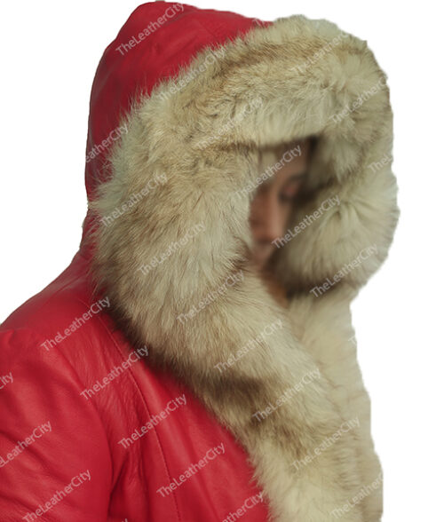The Christmas Chronicles Mrs. Claus Leather Coat