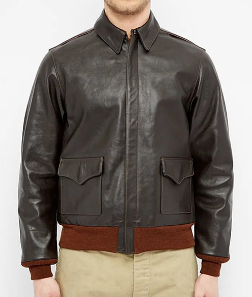 Military Brown A-2 Flight Jacket