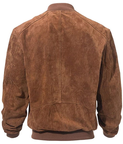 Adam Suede Bomber Jacket