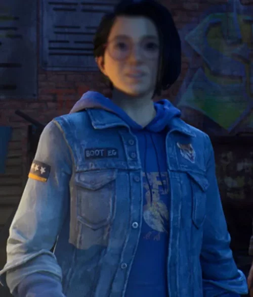 Alex Denim Jacket with Hood