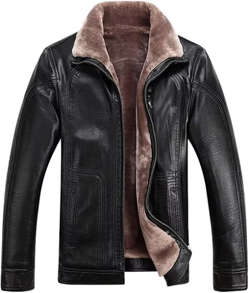 Butler Shearling Slim Fit Jacket