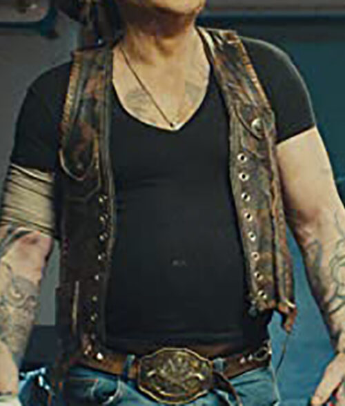 Johnny Leather Vest