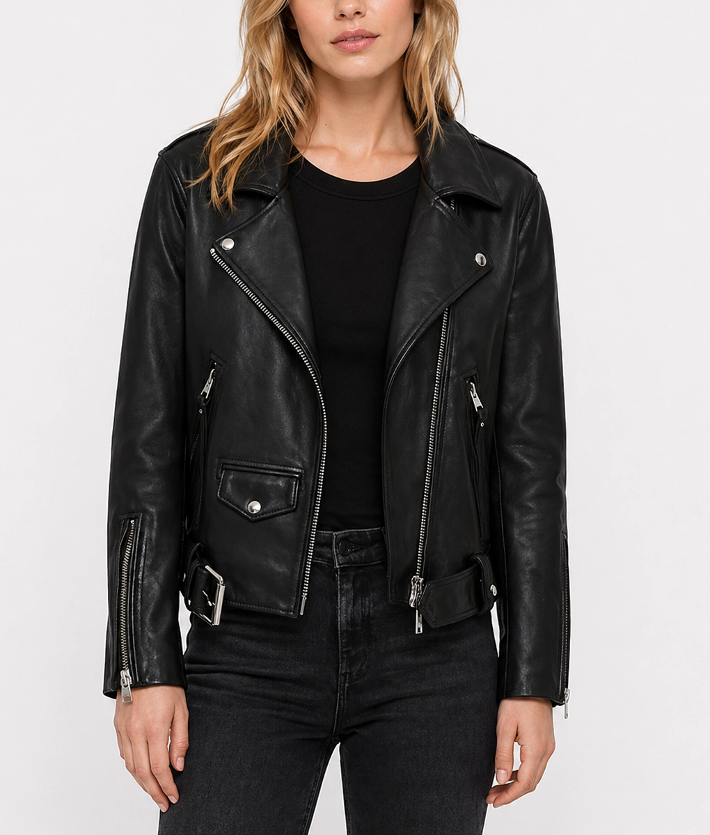 Quimby 2-in-1 Fur Aviator Jacket - Front