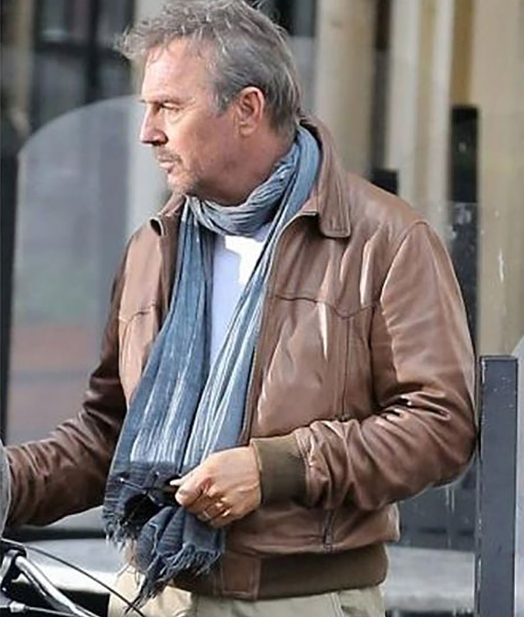 3 Days To Kill Ethan Renner Leather Jacket