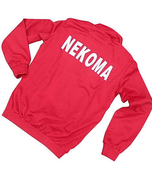 Haikyuu Nekoma Red Jacket