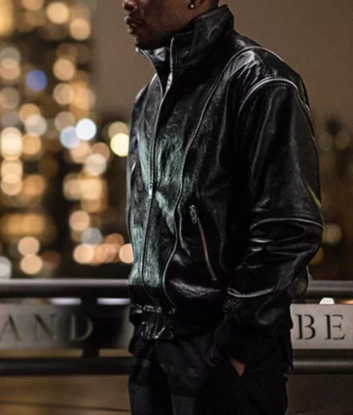 Power Book II Ghost Cane Tejada Leather Jacket