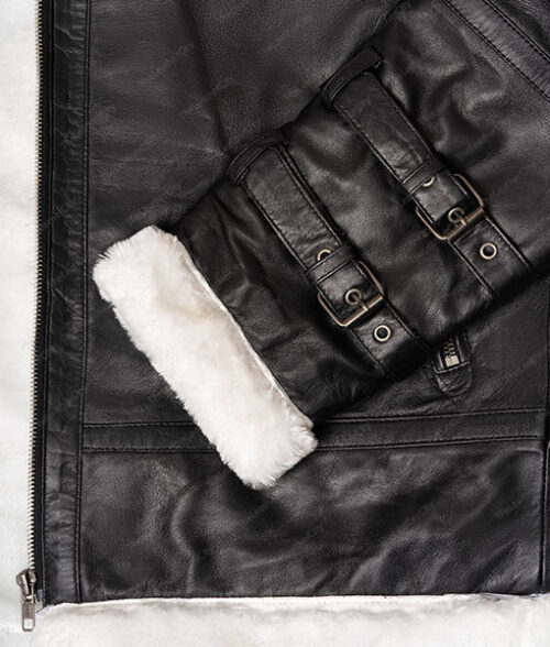 Men's R.A.F Black Hooded Jacket