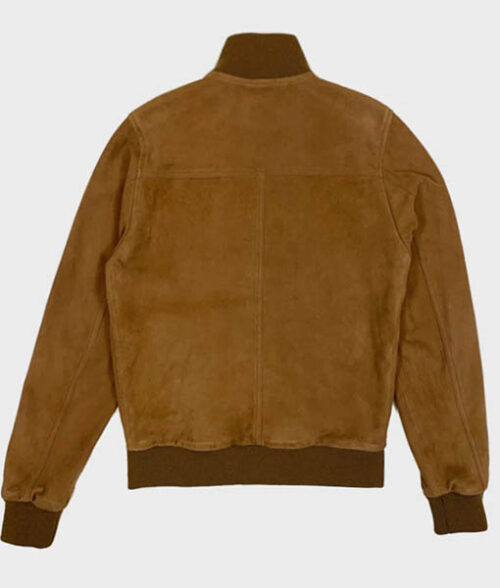 Nick Cage Brown Suede Jacket