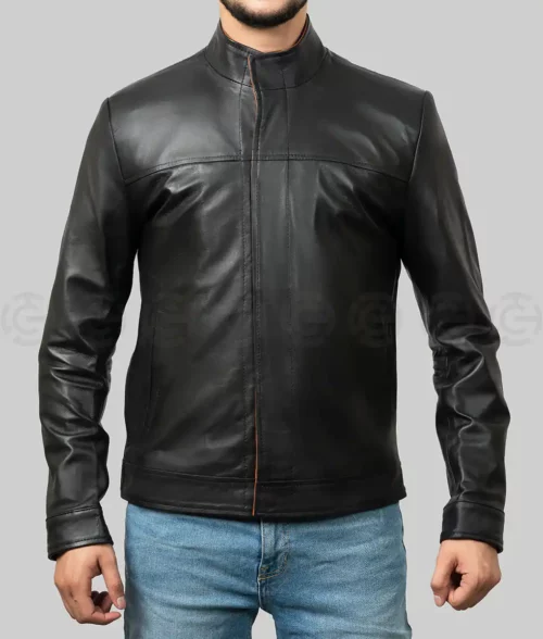 Paul Rich Black Aviator Jacket